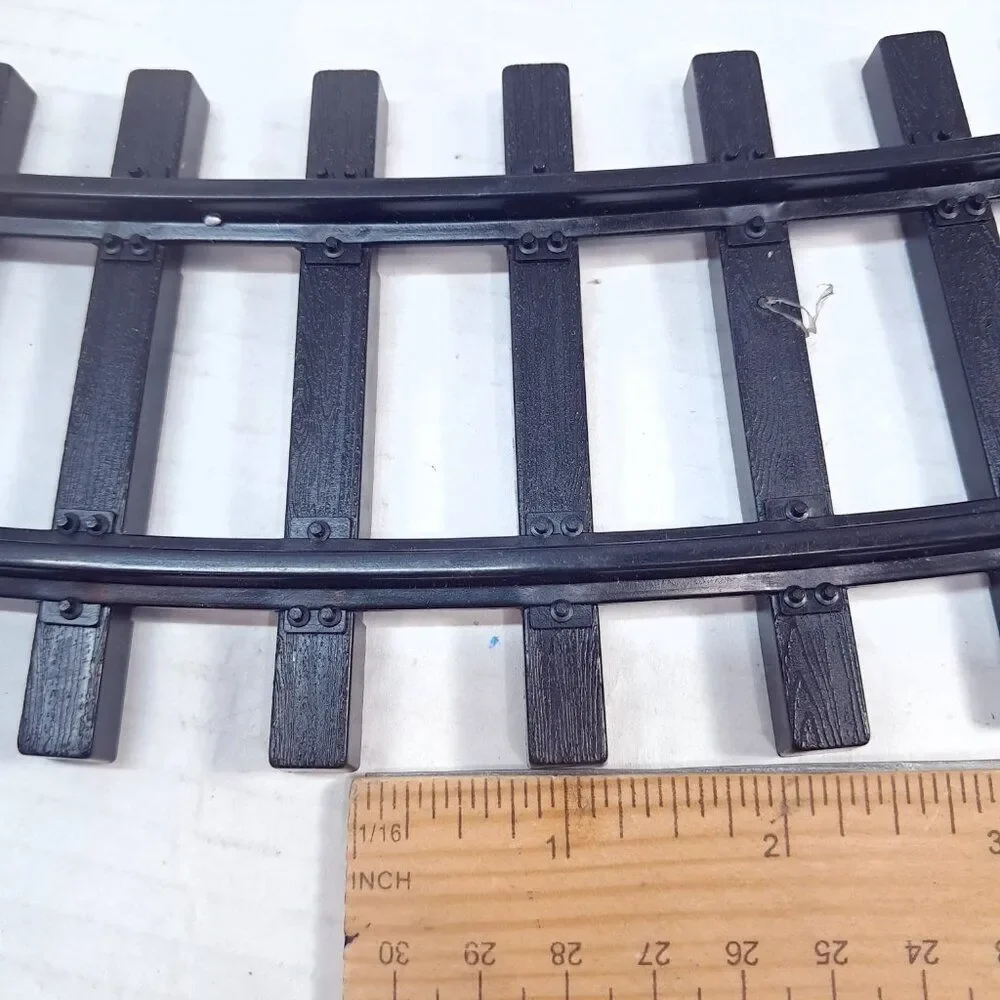 New Bright Train G Scale track 1986 plastic 12 pieces curve curved lot Hong Kong